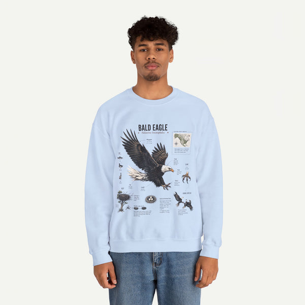 Bald Eagle Anatomy Sweatshirt