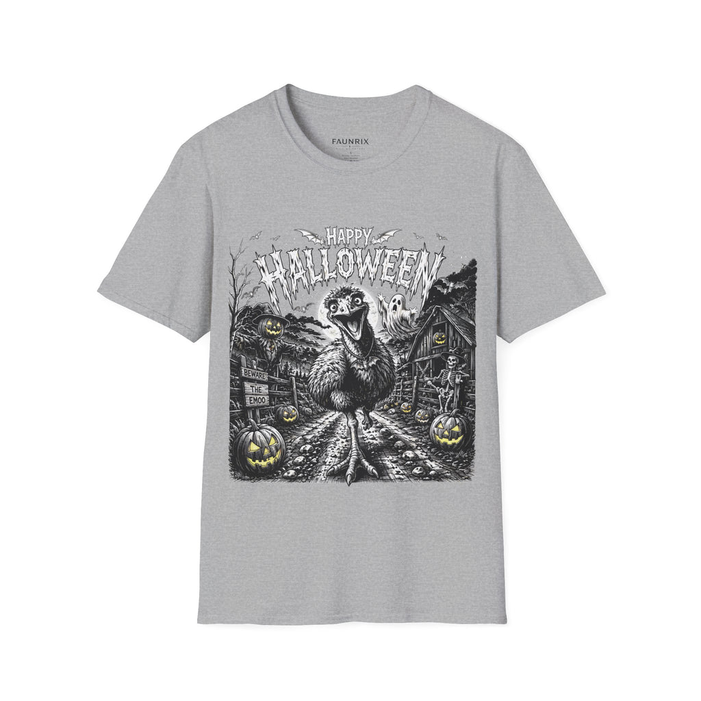 Halloween Vintage Goose T-Shirt — Happy Halloween Retro Horror Graphic
