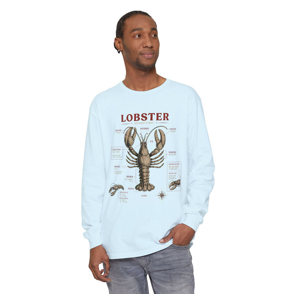 Lobster Anatomy Long Sleeve Tee