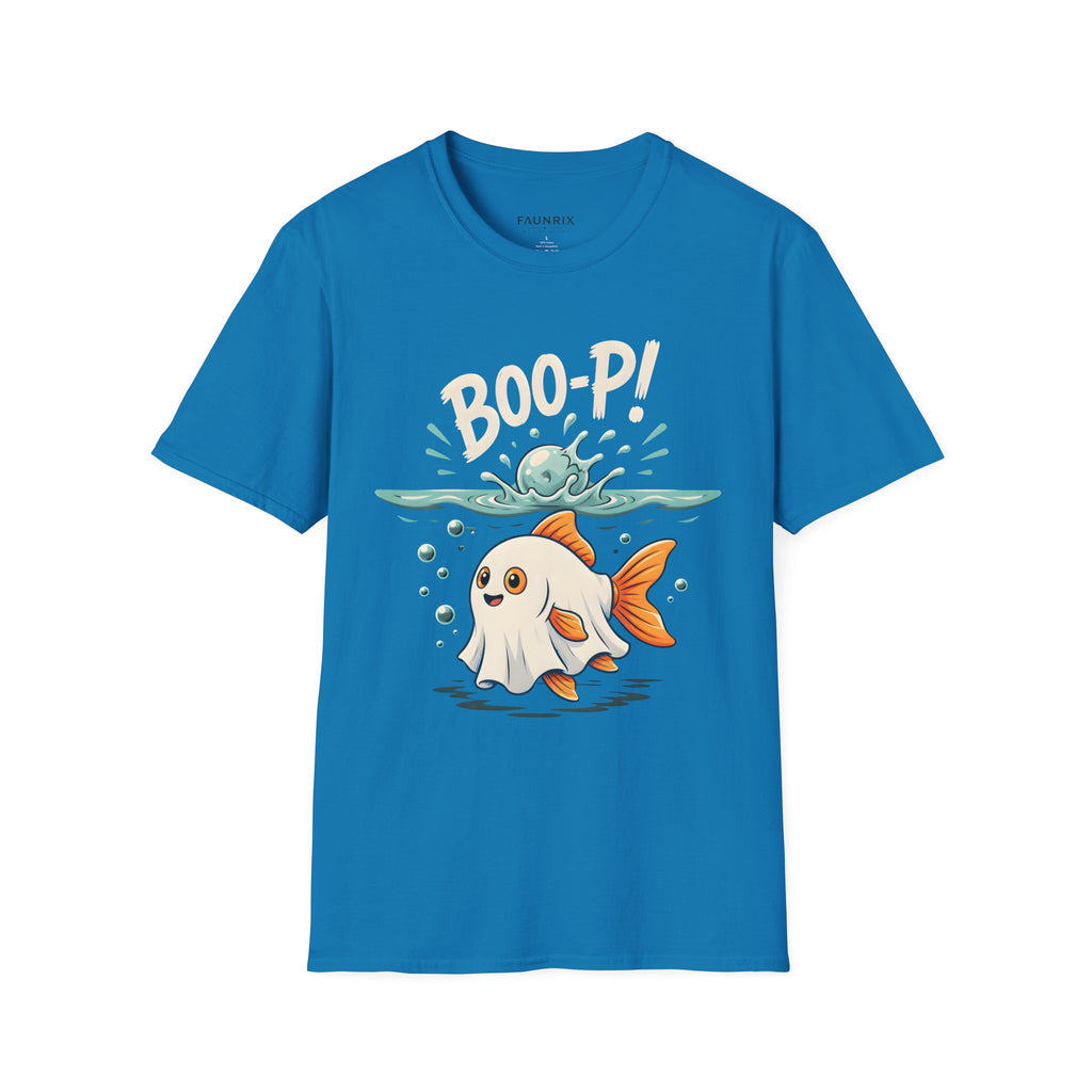 Ghost Fish T-Shirt — Cute Boo-P!Halloween Graphic Tee