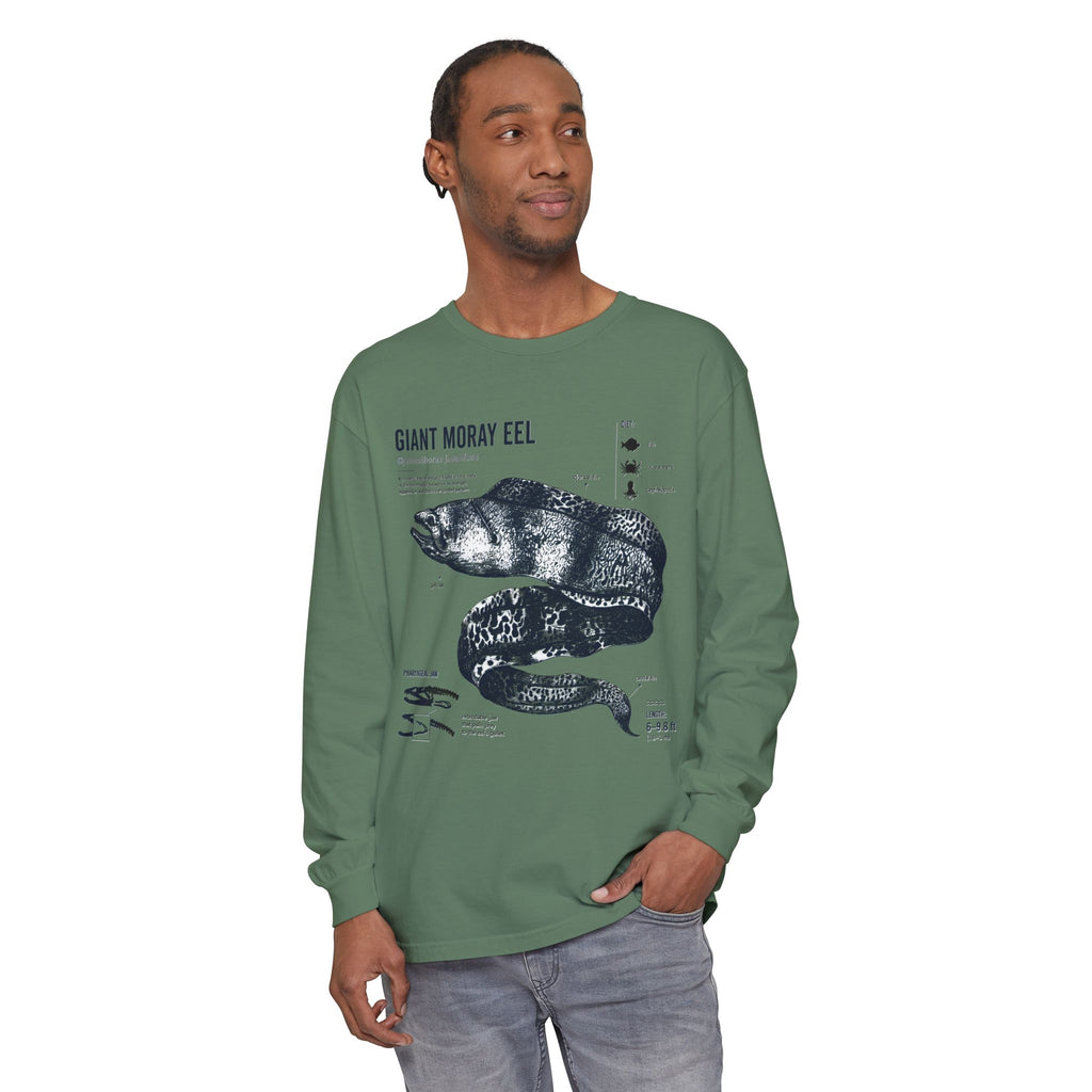 Giant Moray Eel Anatomy Long Sleeve Shirt