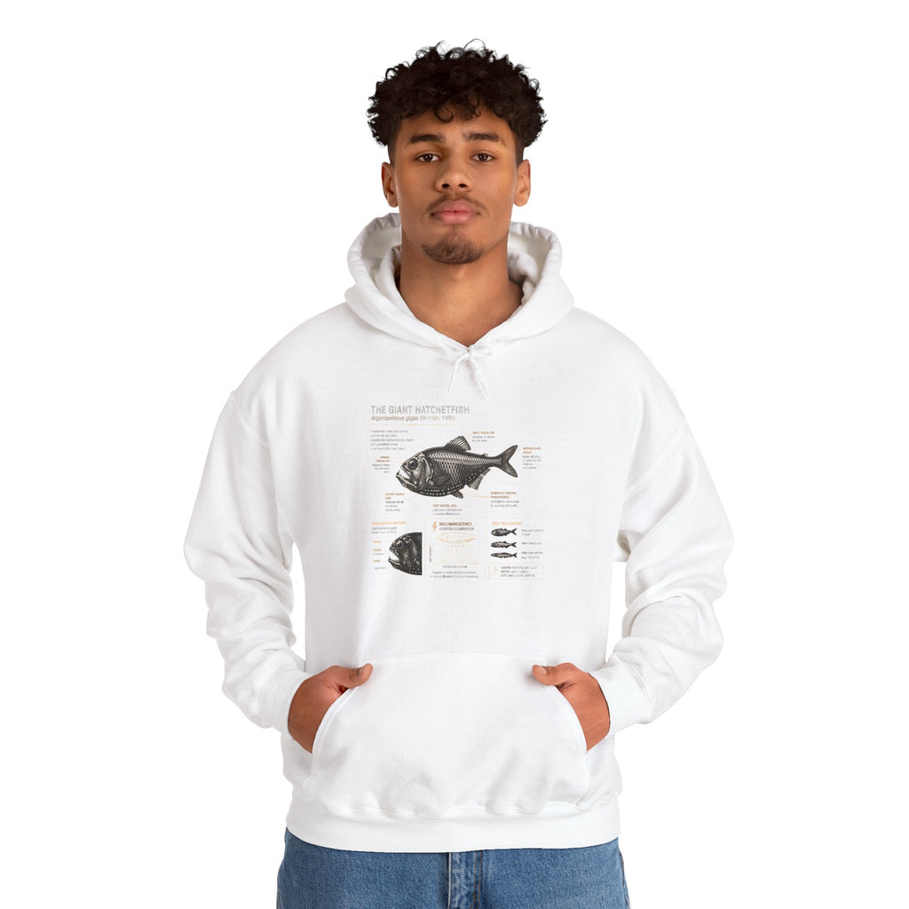 Blackfish Anatomy Hoodie – Fish Identification Diagram Sweatshirt