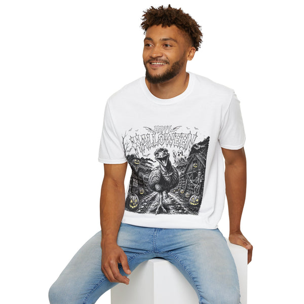 Halloween Vintage Goose T-Shirt — Happy Halloween Retro Horror Graphic