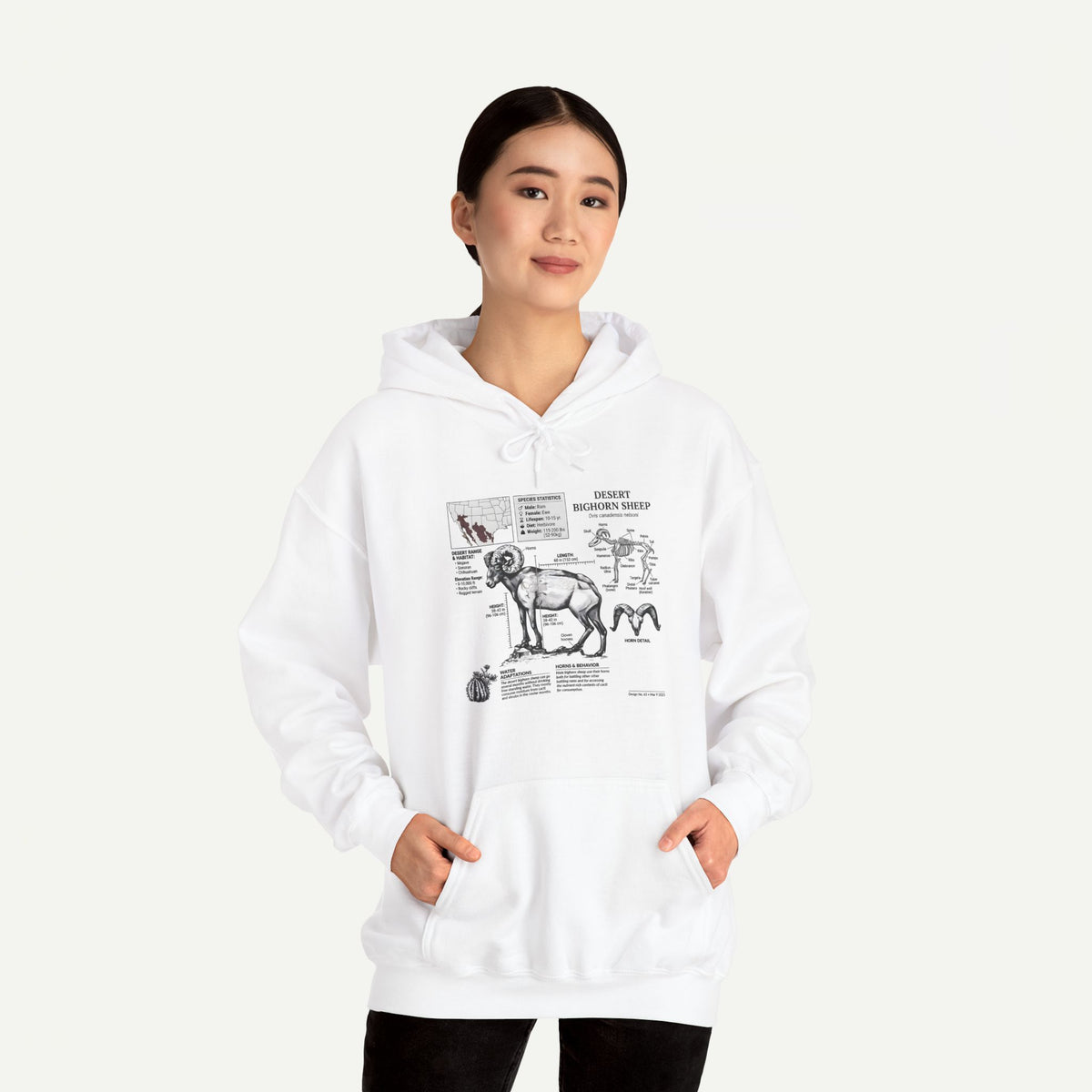 Dog Anatomy Hoodie – Vintage Canine Diagram Sweatshirt