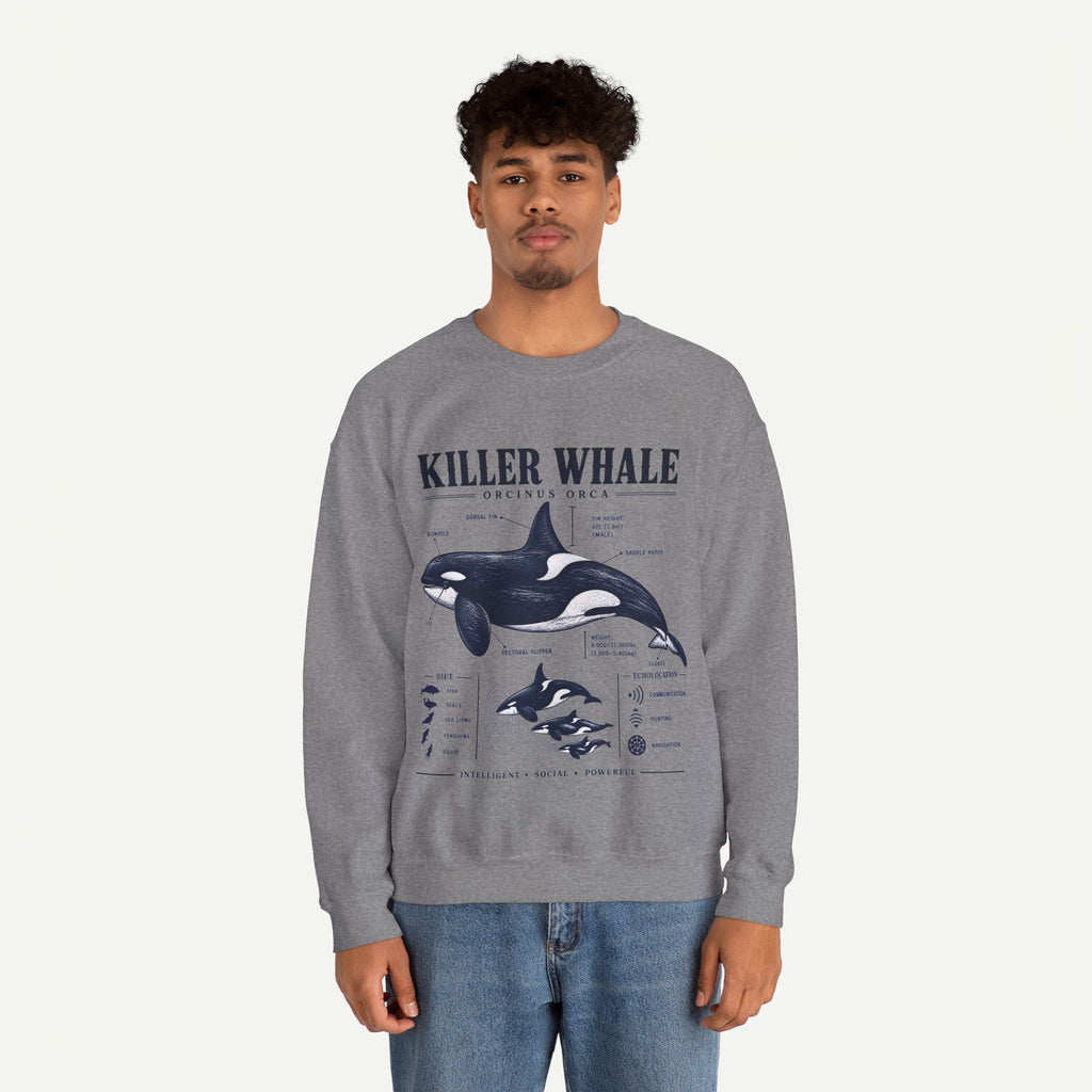 Killer Whale Anatomy Sweatshirt