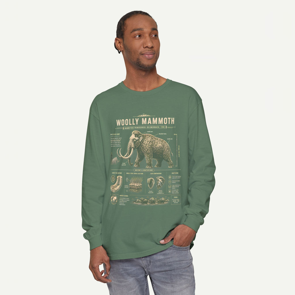 Woolly Mammoth Anatomy Long Sleeve Tee