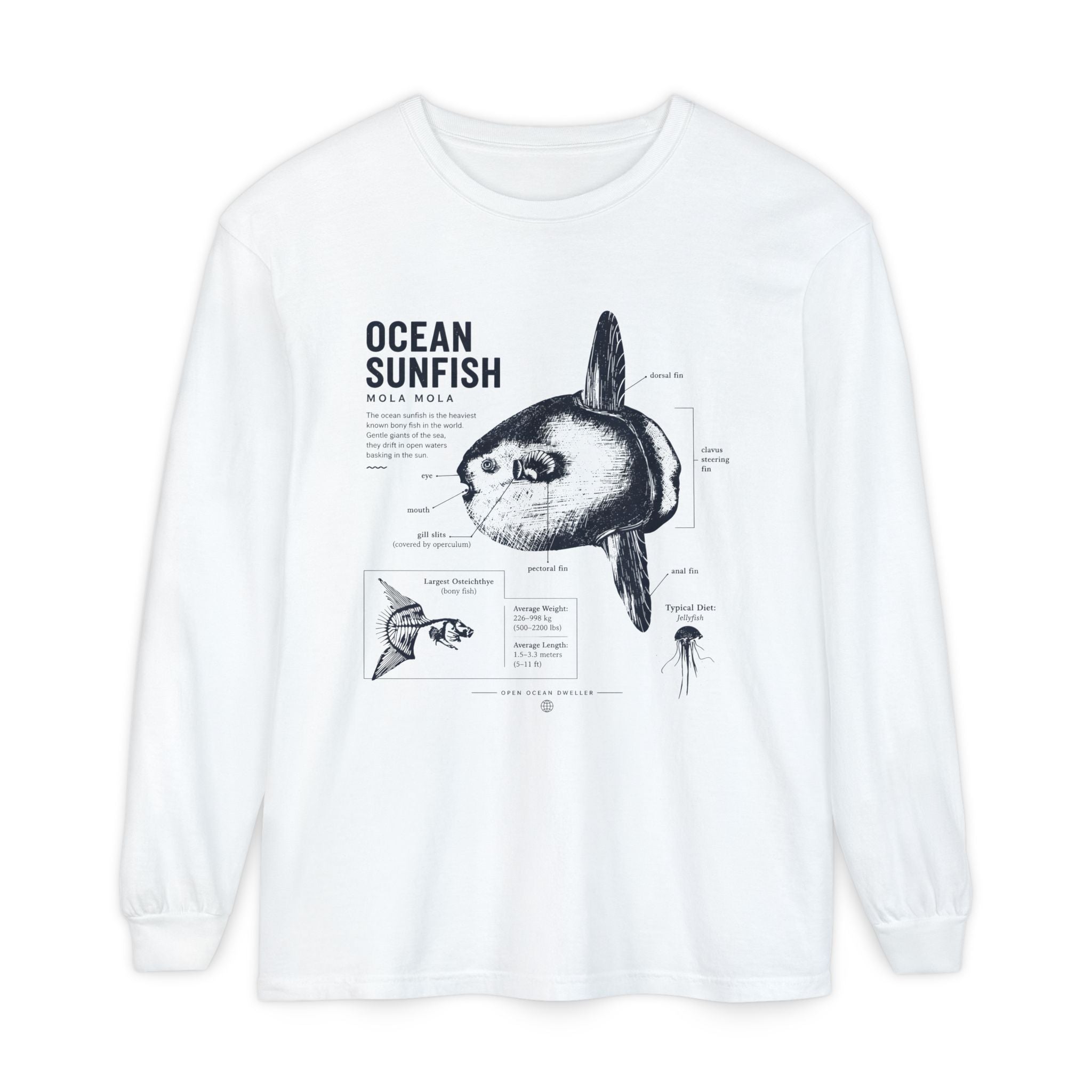 Unisex Garment-dyed Long Sleeve T-Shirt Secondary image