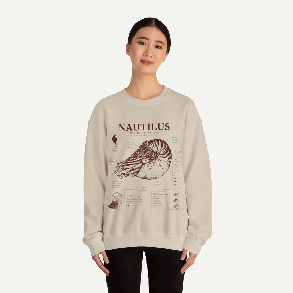 Nautilus Anatomy Crewneck Sweatshirt