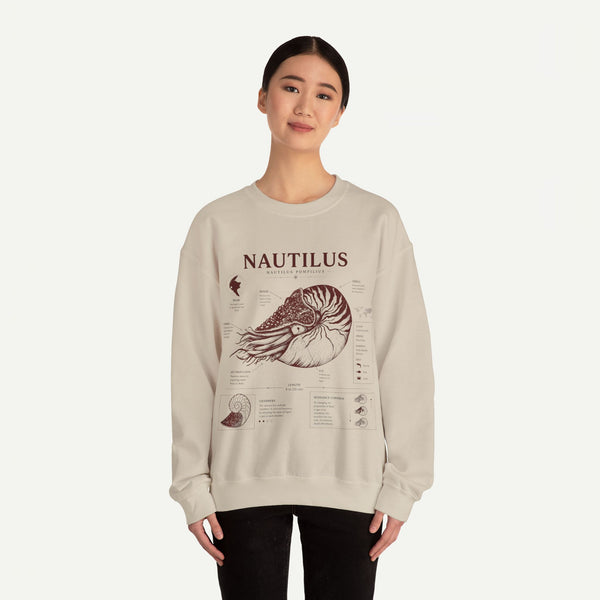 Nautilus Anatomy Crewneck Sweatshirt