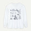 After Sundown Long Sleeve Tee — Night Nature Wildlife Graphic