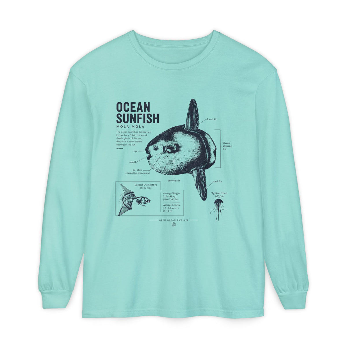 Unisex Garment-dyed Long Sleeve T-Shirt