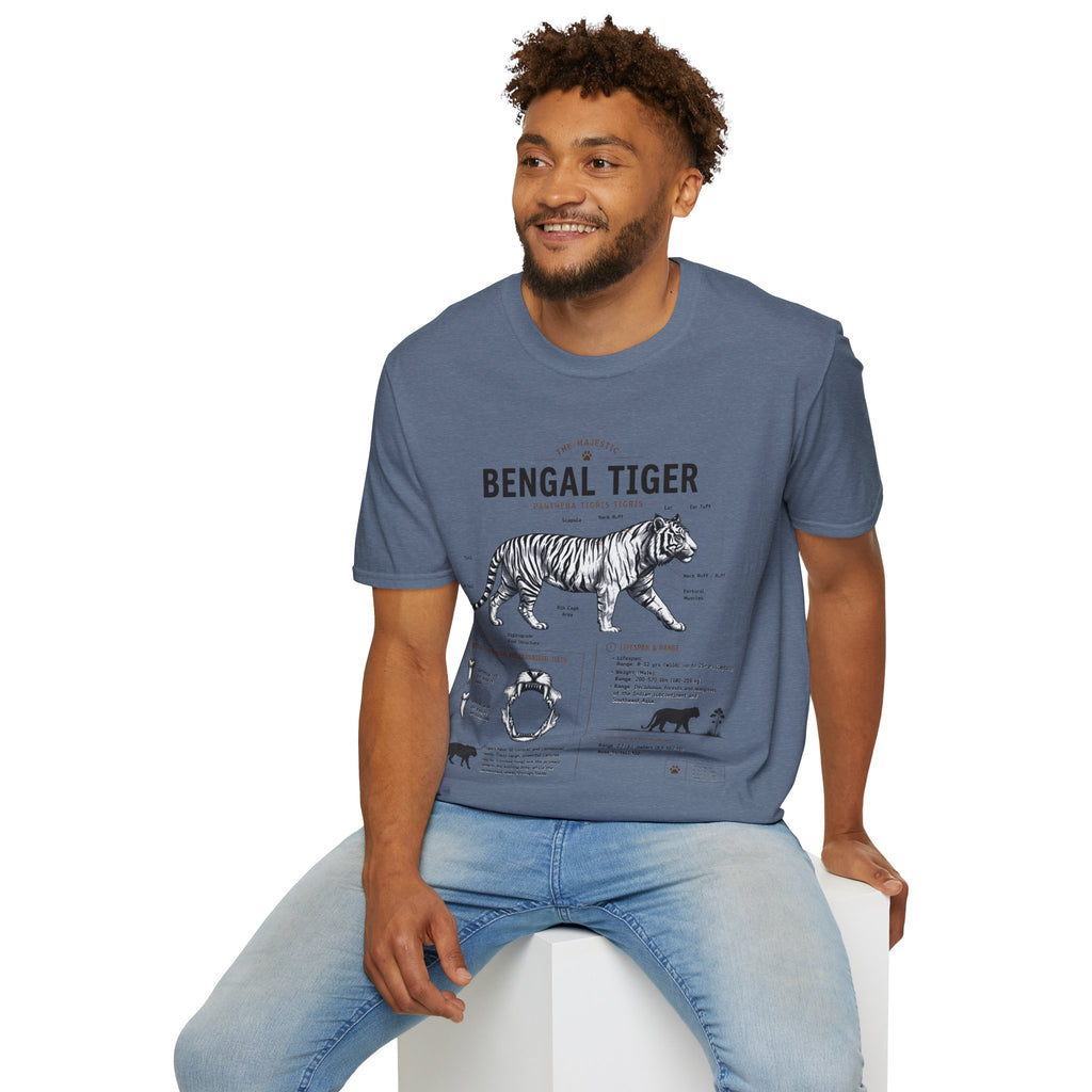 Bengal Tiger Vintage Anatomy T-Shirt
