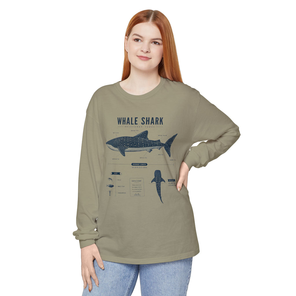 Unisex Garment-dyed Long Sleeve T-Shirt