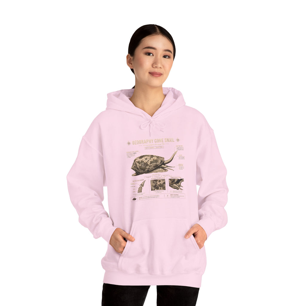 Turtle Anatomy Hoodie — Vintage Sea Turtle Illustration, "Be Different, Embrace Your Shell" Sweatshirt