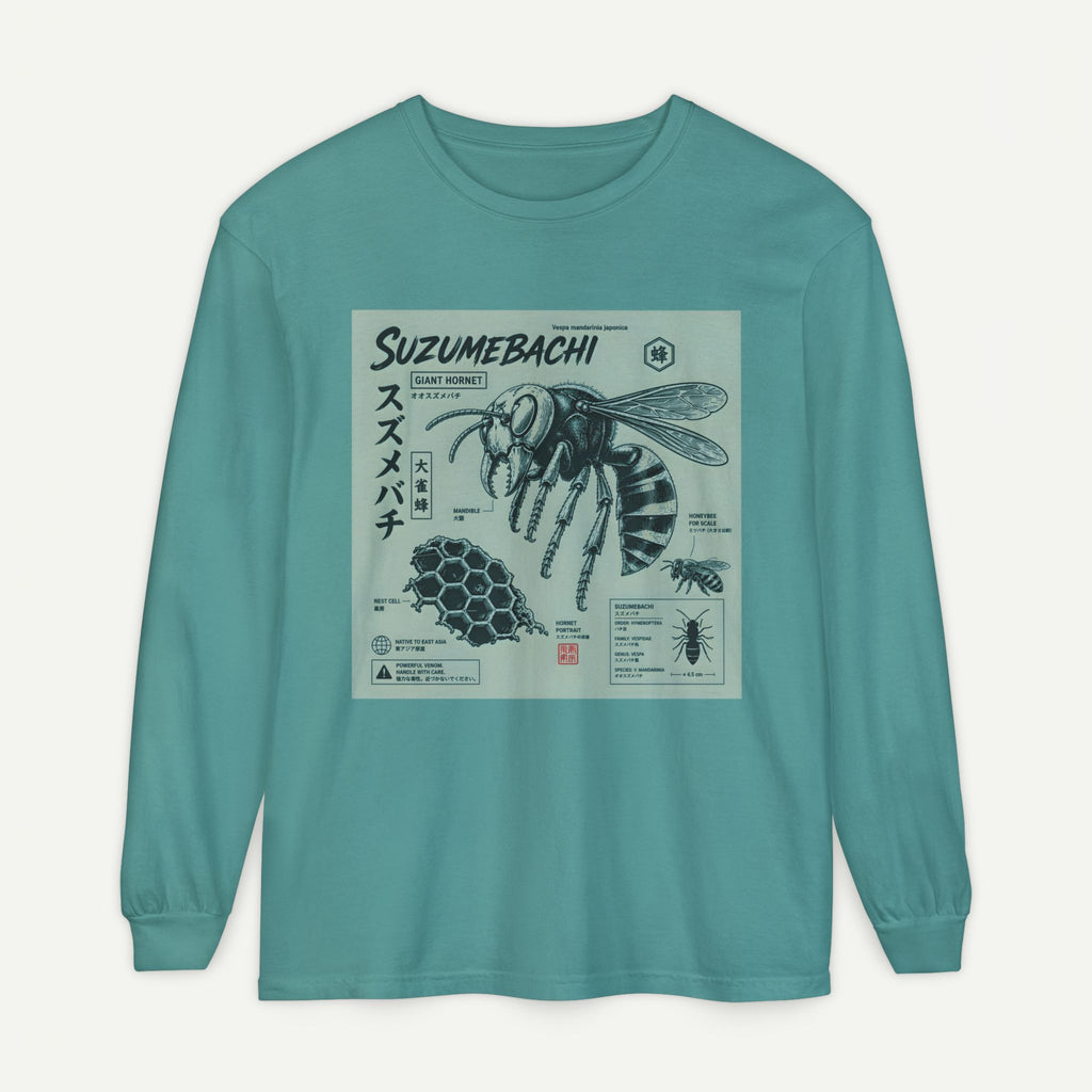 Suzumebachi Hornet Anatomy Long Sleeve Tee