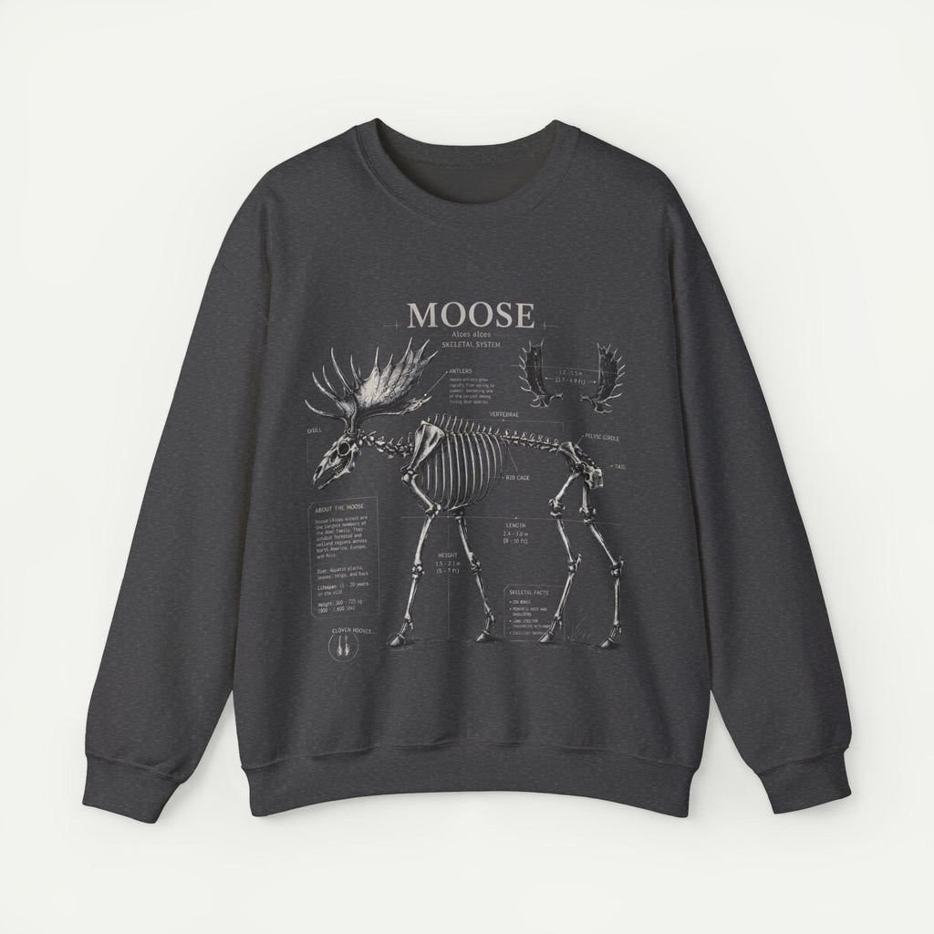 Moose Skeleton Anatomy Sweatshirt