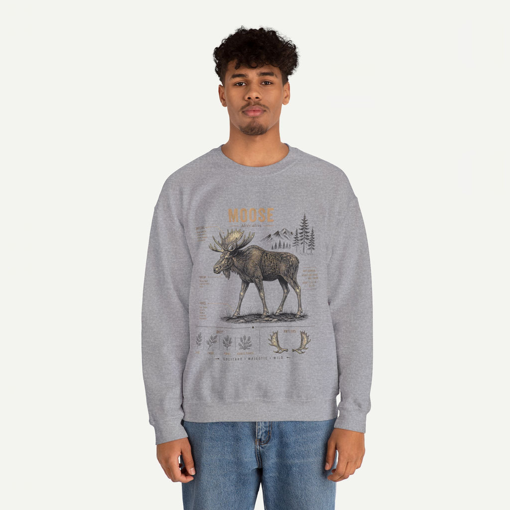Moose Anatomy  Sweatshirt