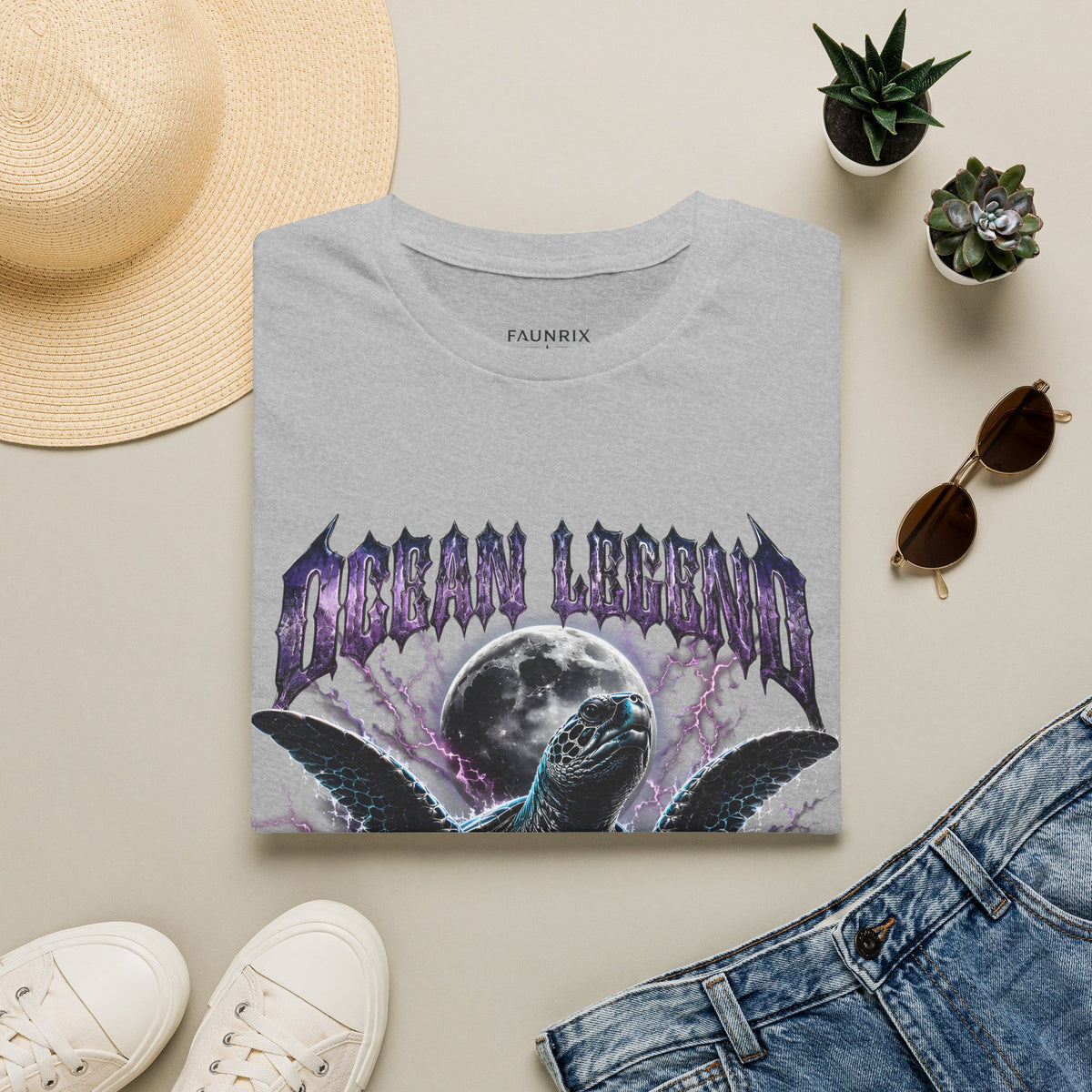 Ocean Legend T-Shirt — Mystic Sea Turtle Graphic Tee