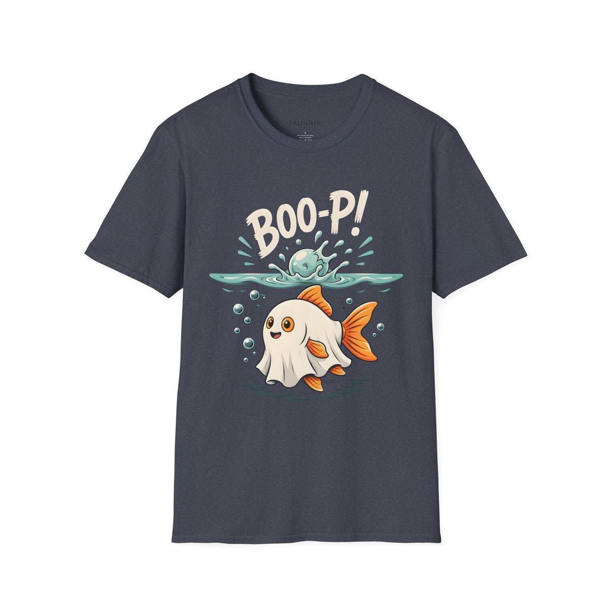 Ghost Fish T-Shirt — Cute Boo-P!Halloween Graphic Tee