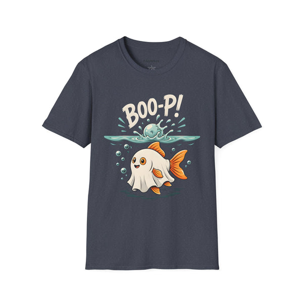 Ghost Fish T-Shirt — Cute Boo-P!Halloween Graphic Tee