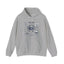 Blue Crab Anatomy Hoodie — Nautical Seafood Diagram Sweatshirt