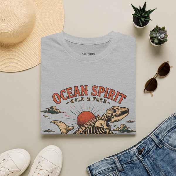 Ocean Spirit T-Shirt — Wild & Free Sea Turtle Graphic Tee