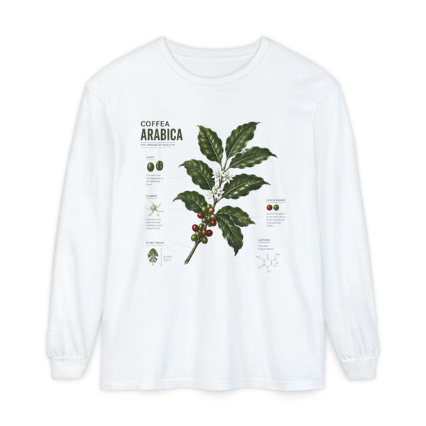 Coffee Arabica Botanical Long Sleeve Tee