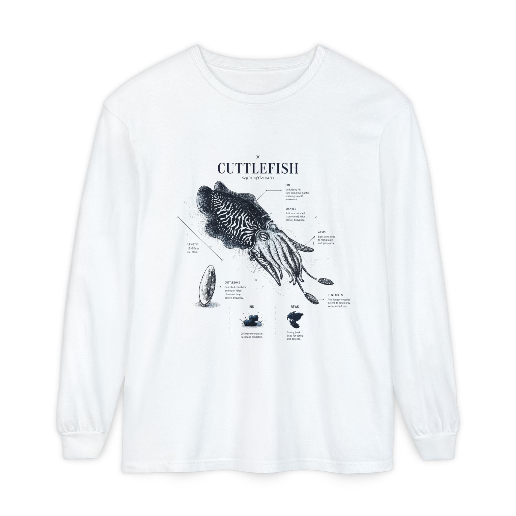 Unisex Garment-dyed Long Sleeve T-Shirt Secondary image