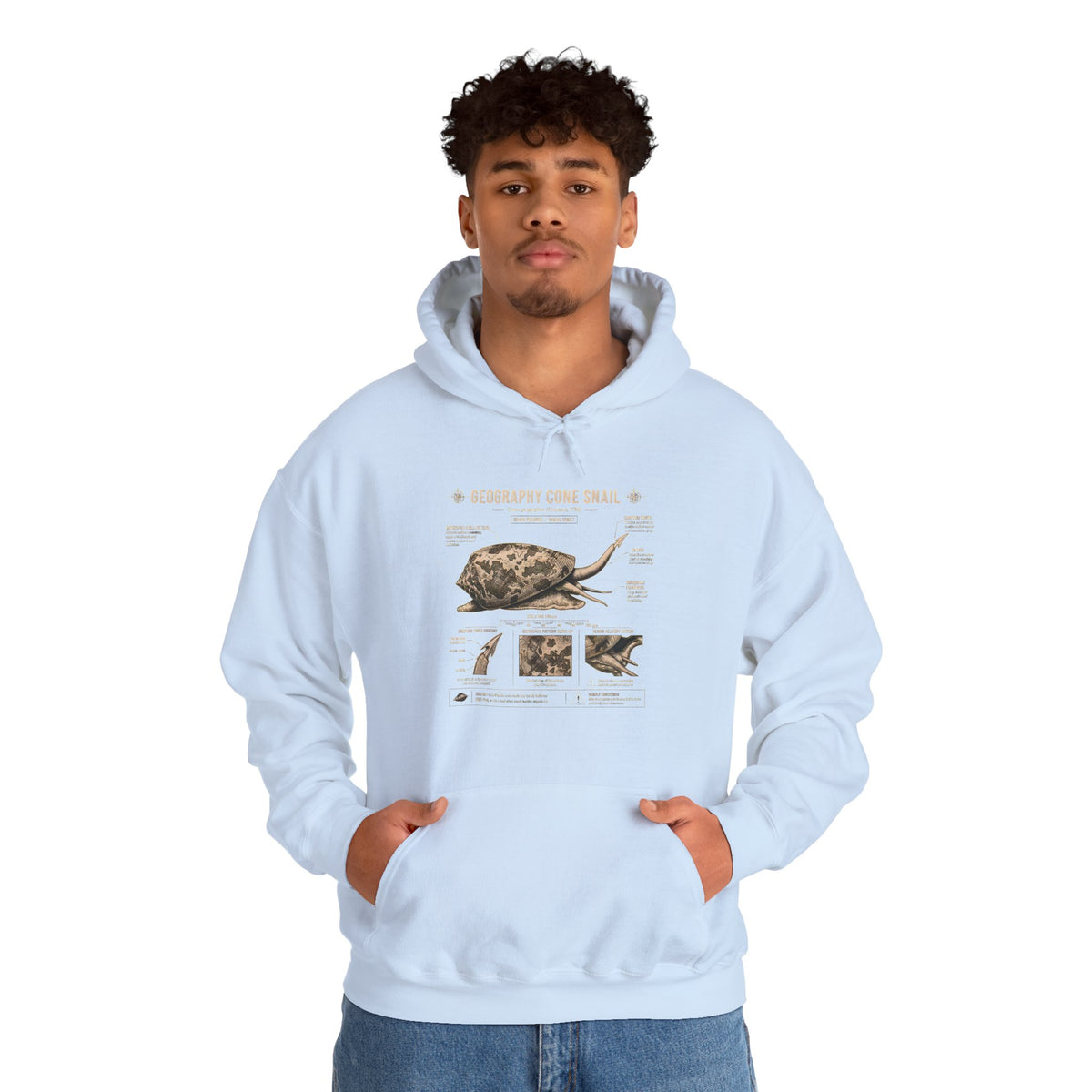 Turtle Anatomy Hoodie — Vintage Sea Turtle Illustration, "Be Different, Embrace Your Shell" Sweatshirt