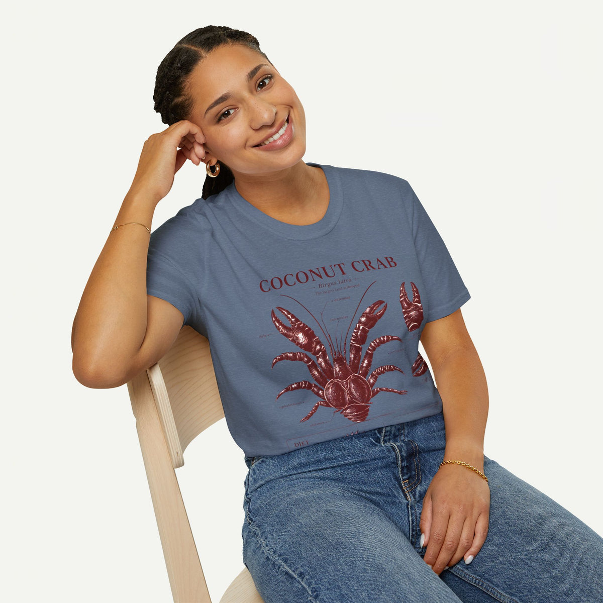 Coconut Crab Anatomy T-Shirt