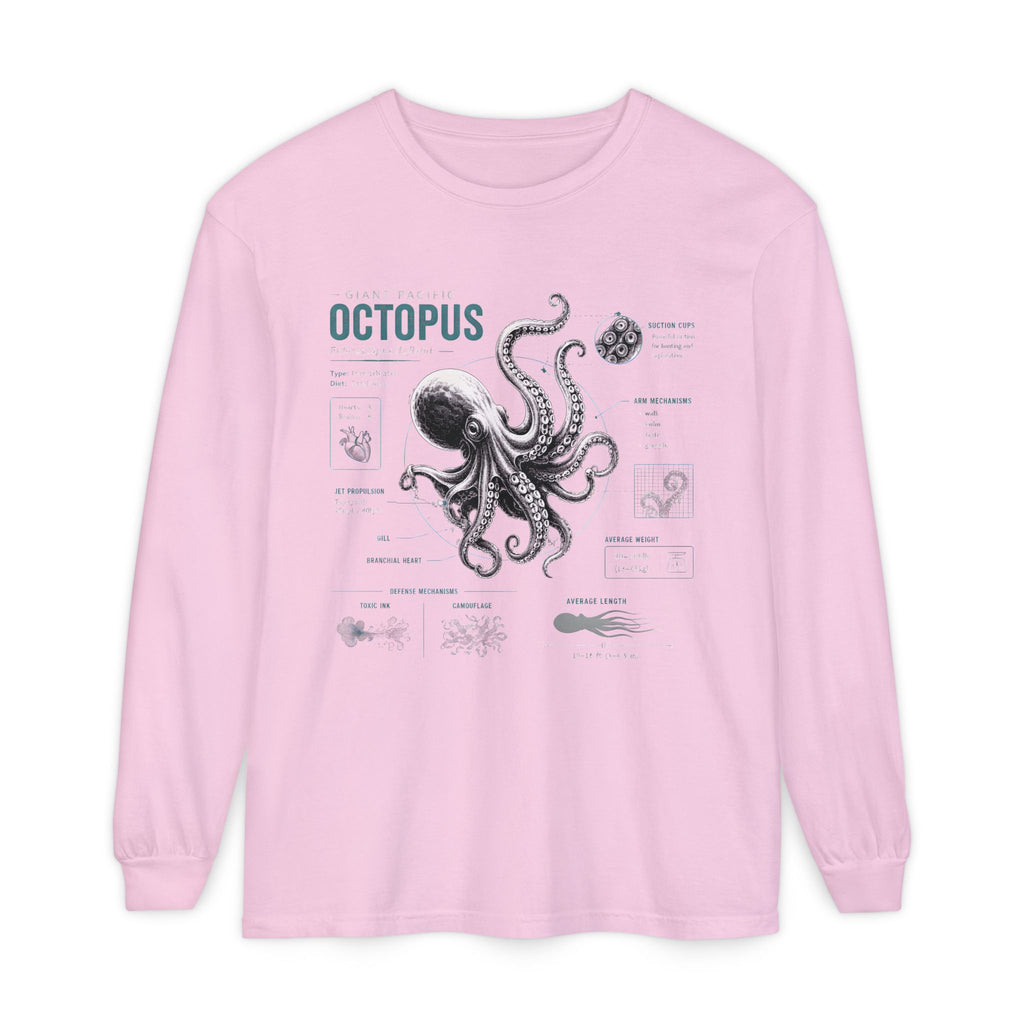 Octopus Anatomy Long Sleeve Tee