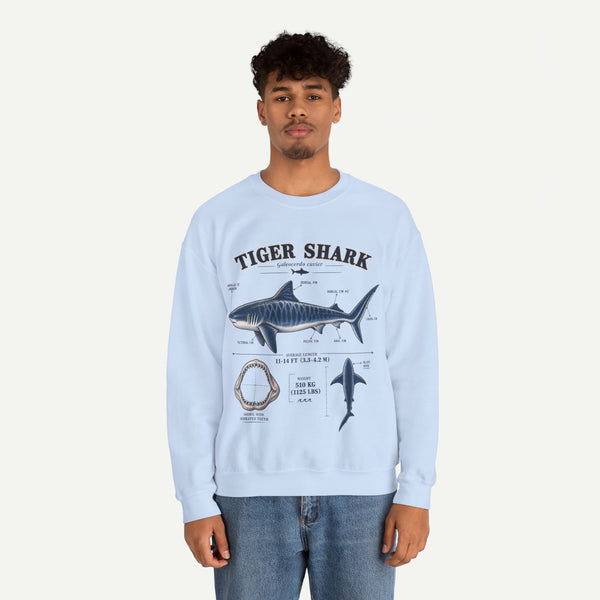 Tiger Shark Anatomy Sweatshirt