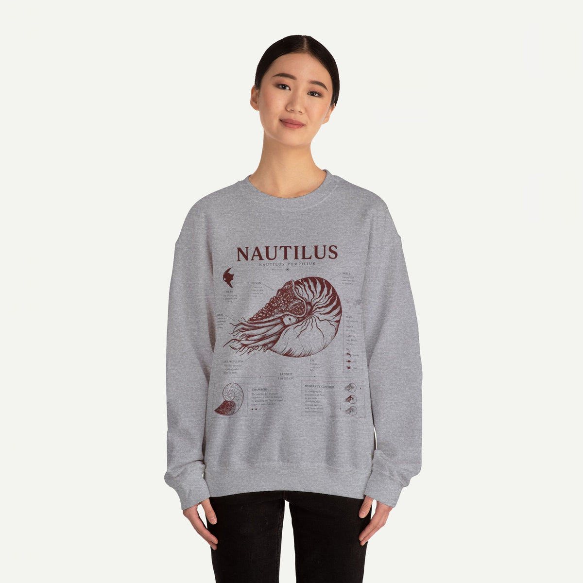 Nautilus Anatomy Crewneck Sweatshirt