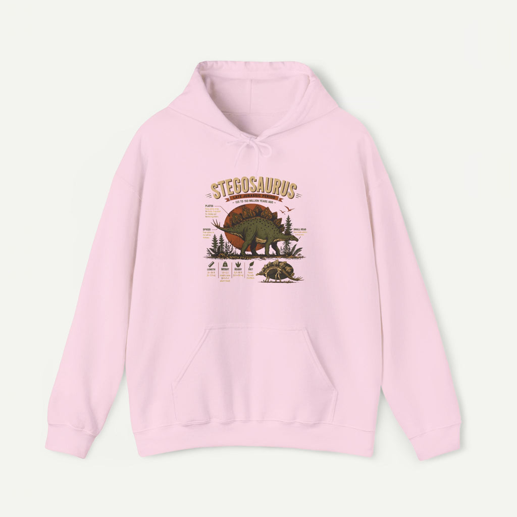 Stegosaurus Vintage Anatomy Hoodie – Retro Dino Nature Sweatshirt