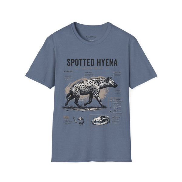 Spotted Hyena Anatomy T-Shirt — Vintage Wildlife Tee