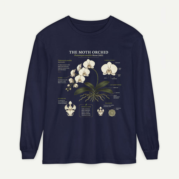 Orchid Anatomy Long Sleeve Tee