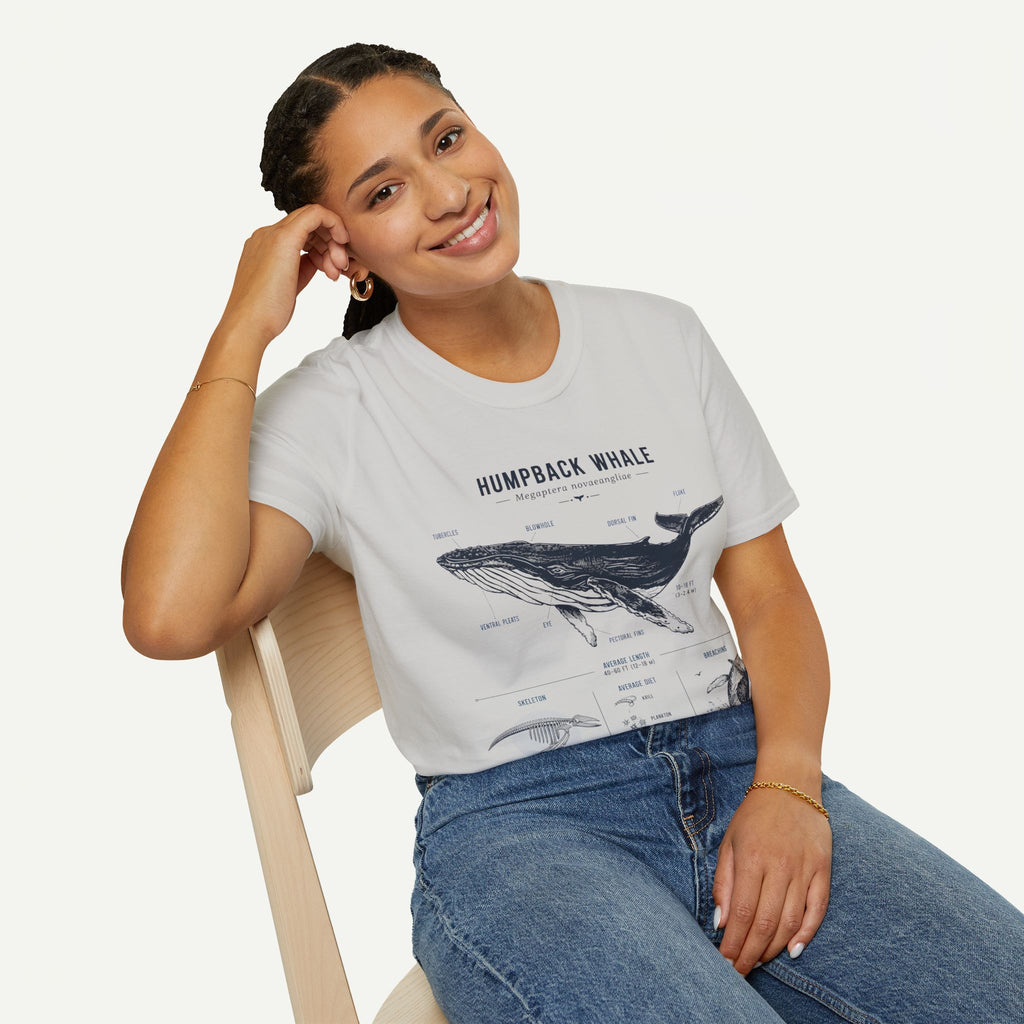 Humpback Whale Anatomy T-Shirt