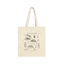 Vintage Tardigrade Anatomy Illustration Cotton Canvas Tote