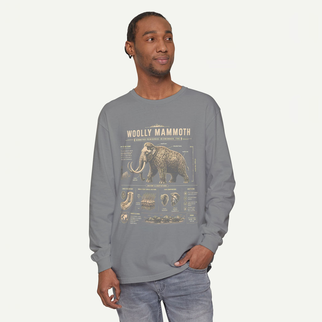Woolly Mammoth Anatomy Long Sleeve Tee