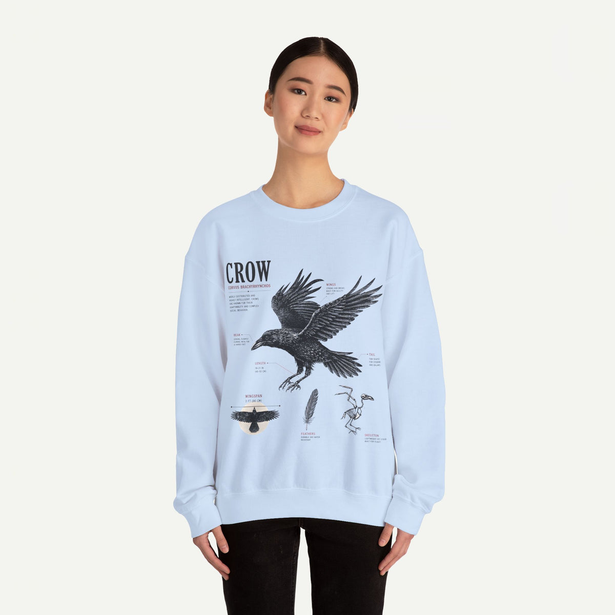 Crow Anatomy Sweatshirt