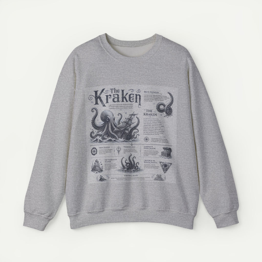 Kraken Illustration Crewneck Sweatshirt
