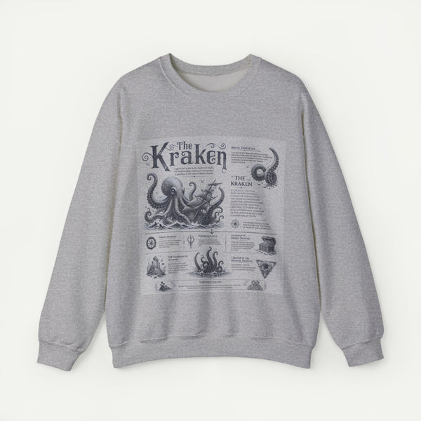 Kraken Illustration Crewneck Sweatshirt
