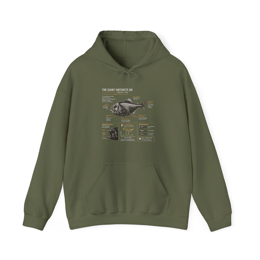 Blackfish Anatomy Hoodie – Fish Identification Diagram Sweatshirt