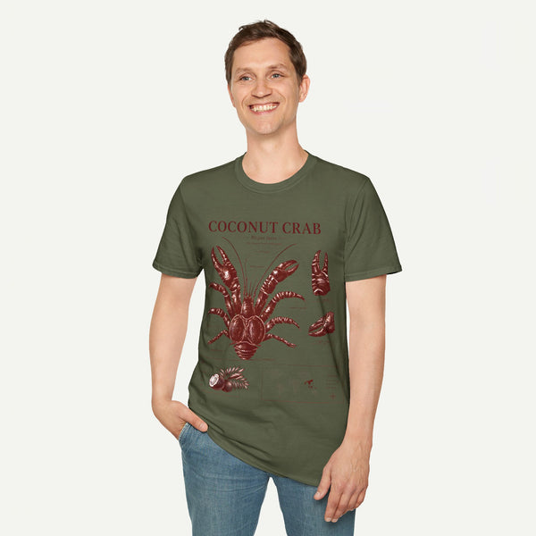 Coconut Crab Anatomy T-Shirt