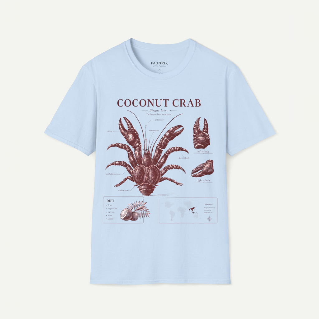Coconut Crab Anatomy T-Shirt