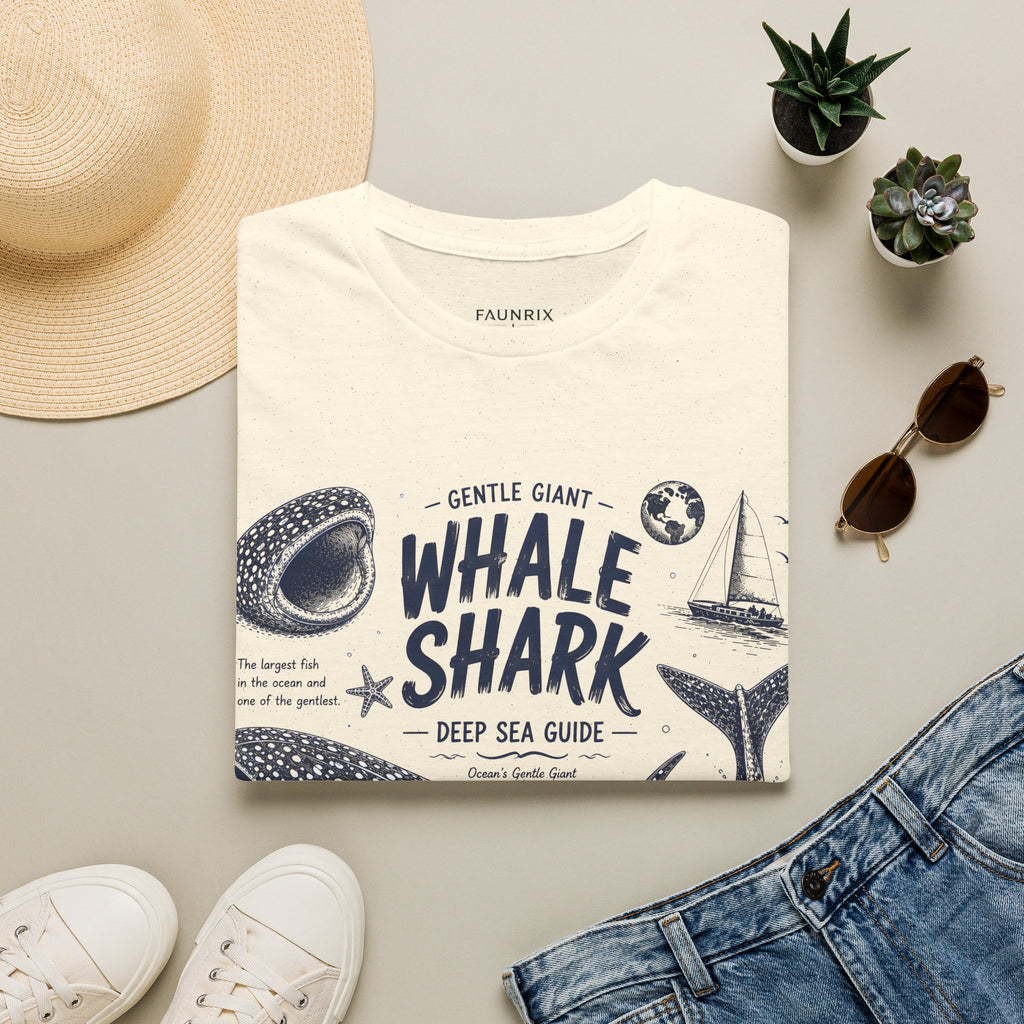 Whale Shark Anatomy T-Shirt — Deep Sea Guide Graphic Tee