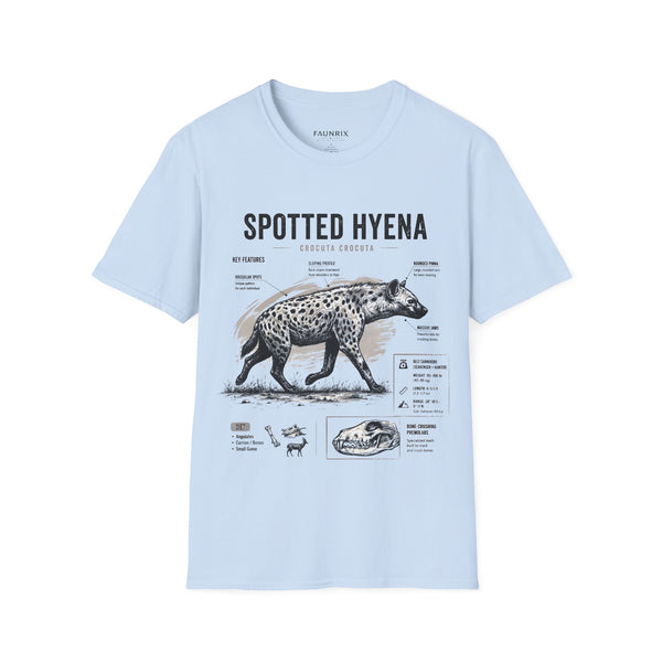Spotted Hyena Anatomy T-Shirt — Vintage Wildlife Tee