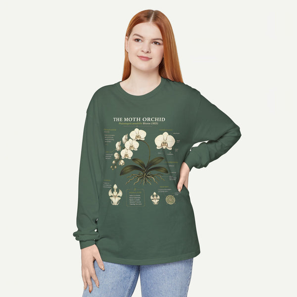 Orchid Anatomy Long Sleeve Tee