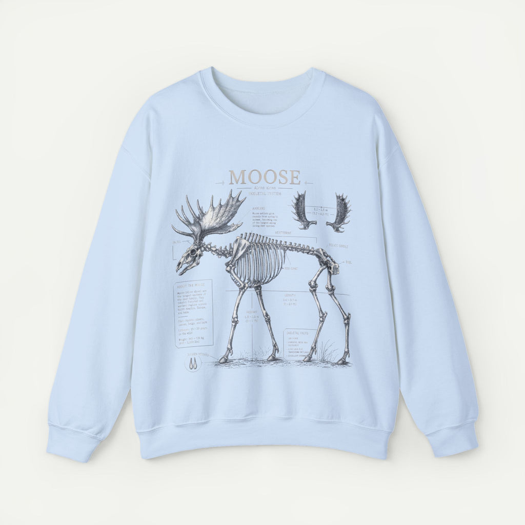 Moose Skeleton Anatomy Sweatshirt