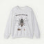Western Honey Bee Sweatshirt — Vintage Bee Anatomy Graphic